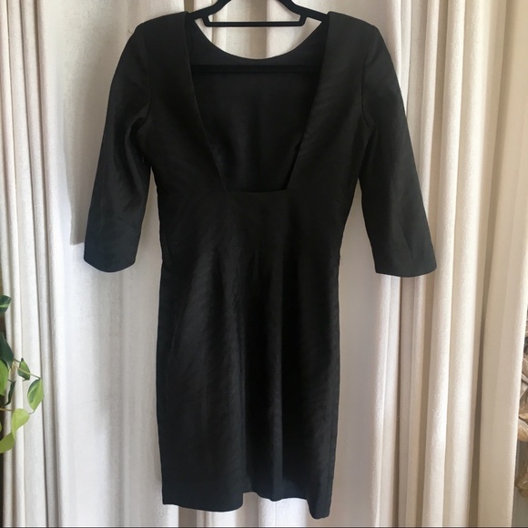 The Kooples Black Mini Dress - Picture 5 of 8